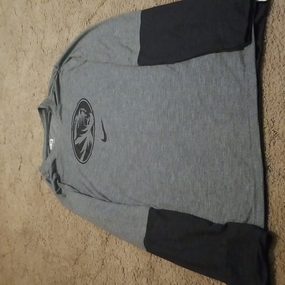 Nike large Missouri Tigers Longsleeve Dri Fit number 13